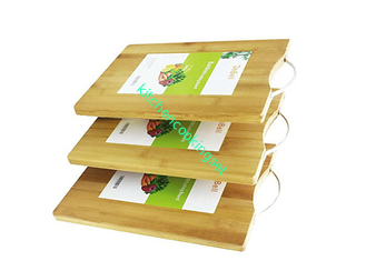 Professional 3 Piece Bamboo Cutting Board For Kitchen Non Toxic Free Sample Available