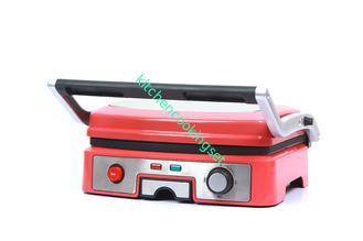 Aluminum Die Casting Electric Panini Grill With S / S Cool Touch Handle Special Design