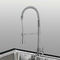 Ceramic Valve Core Long Neck Kitchen Sink Faucet SUS 304 Stainless Steel Material