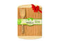 Antimicrobial Bamboo 3 Piece Cutting Board , Large Size Wooden Chopping Block